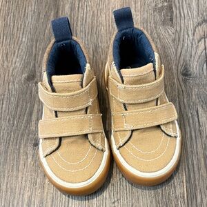 Old Navy Tan Velcro Sneakers Toddler Boy Size 5